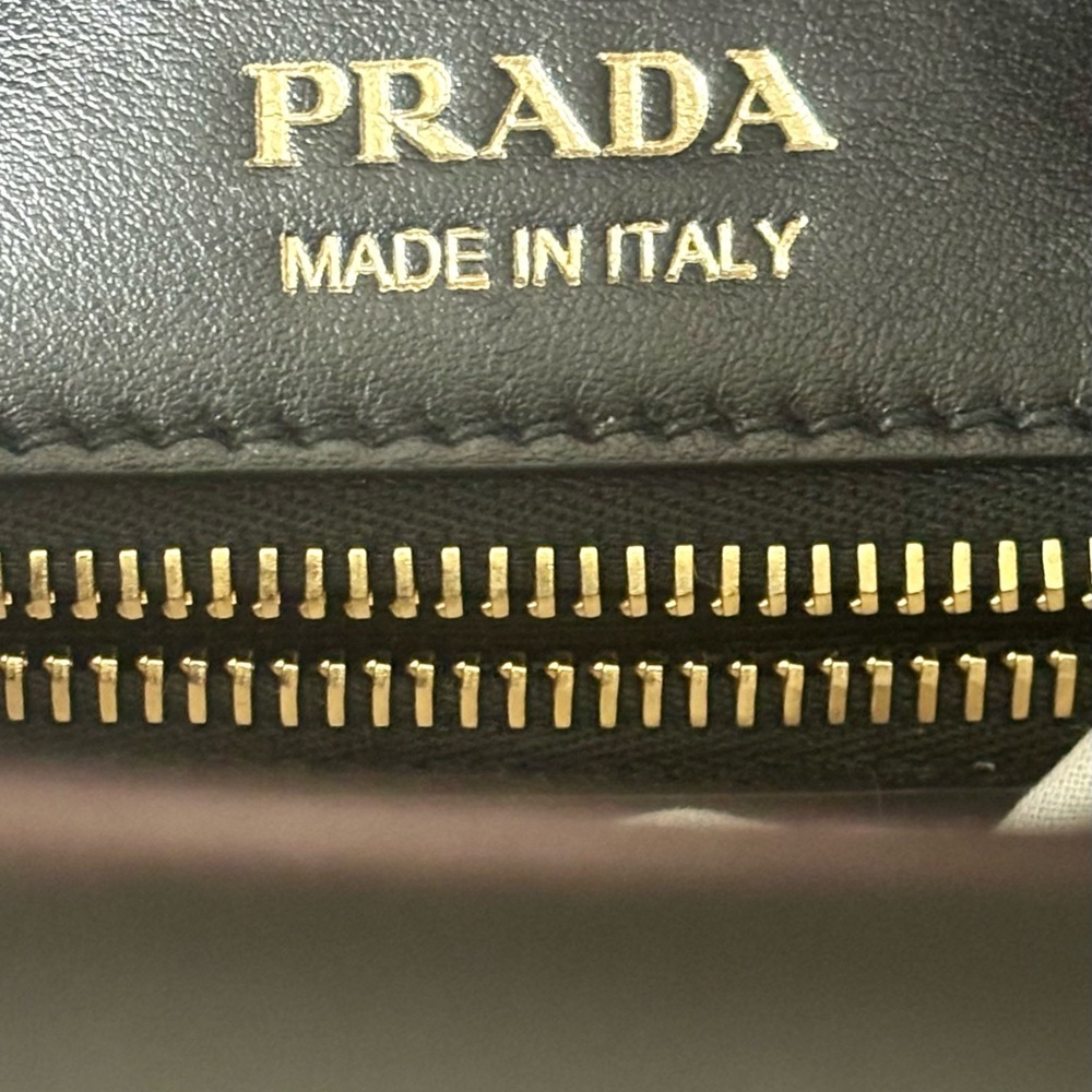 Prada Bowling Ribbon Bicolor Double-Handle Prada Tote Bag NWT - Picture 16 of 16